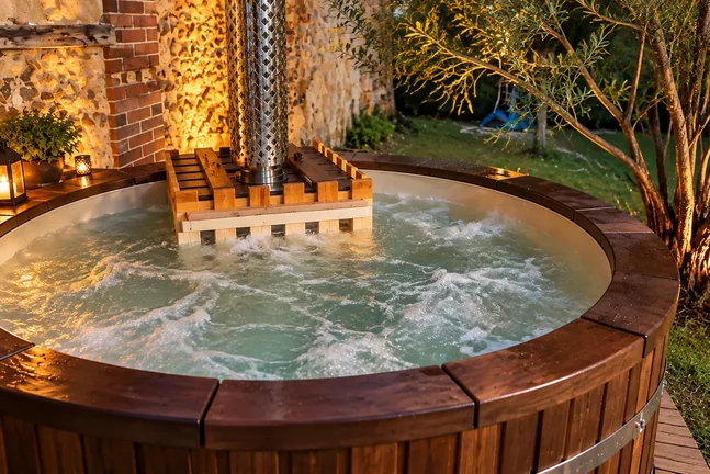 Piscine, jacuzzis et bain nordique chez Aurélia